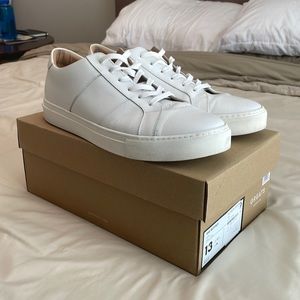 Greats The Royale - White Leather Italian Sneakers (Men size 13)